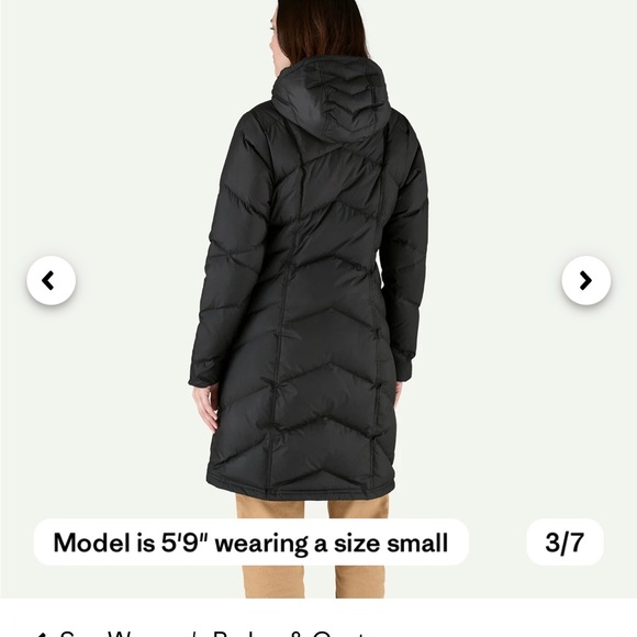 Down With It Patagonia Women's Down Jacket Parka - Picture 5 of 8